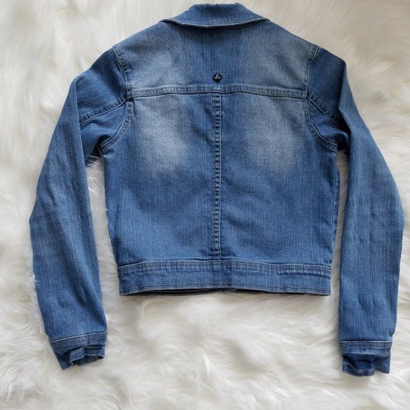 Prana Distressed Denim Jacket Size XS - Picture 6 of 13